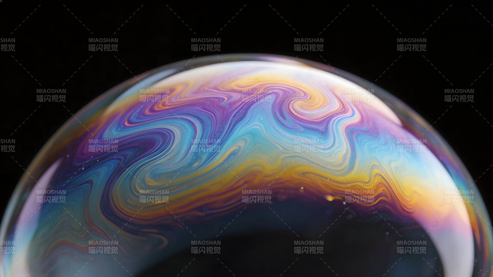 彩色泡泡 梦幻流光图片
