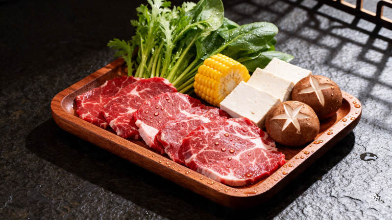 日式烤肉拼盘 鲜嫩多汁图片