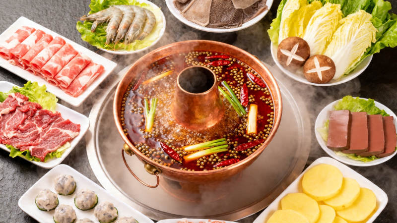 铜锅涮肉 热辣鲜香宴图片