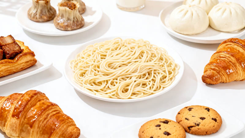 中西美食荟萃 诱人早餐盛宴图片