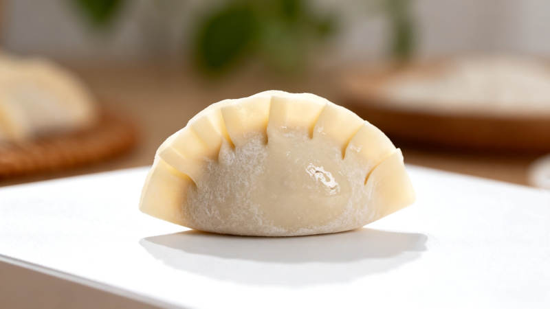 饺子特写 皮薄馅足诱人图片