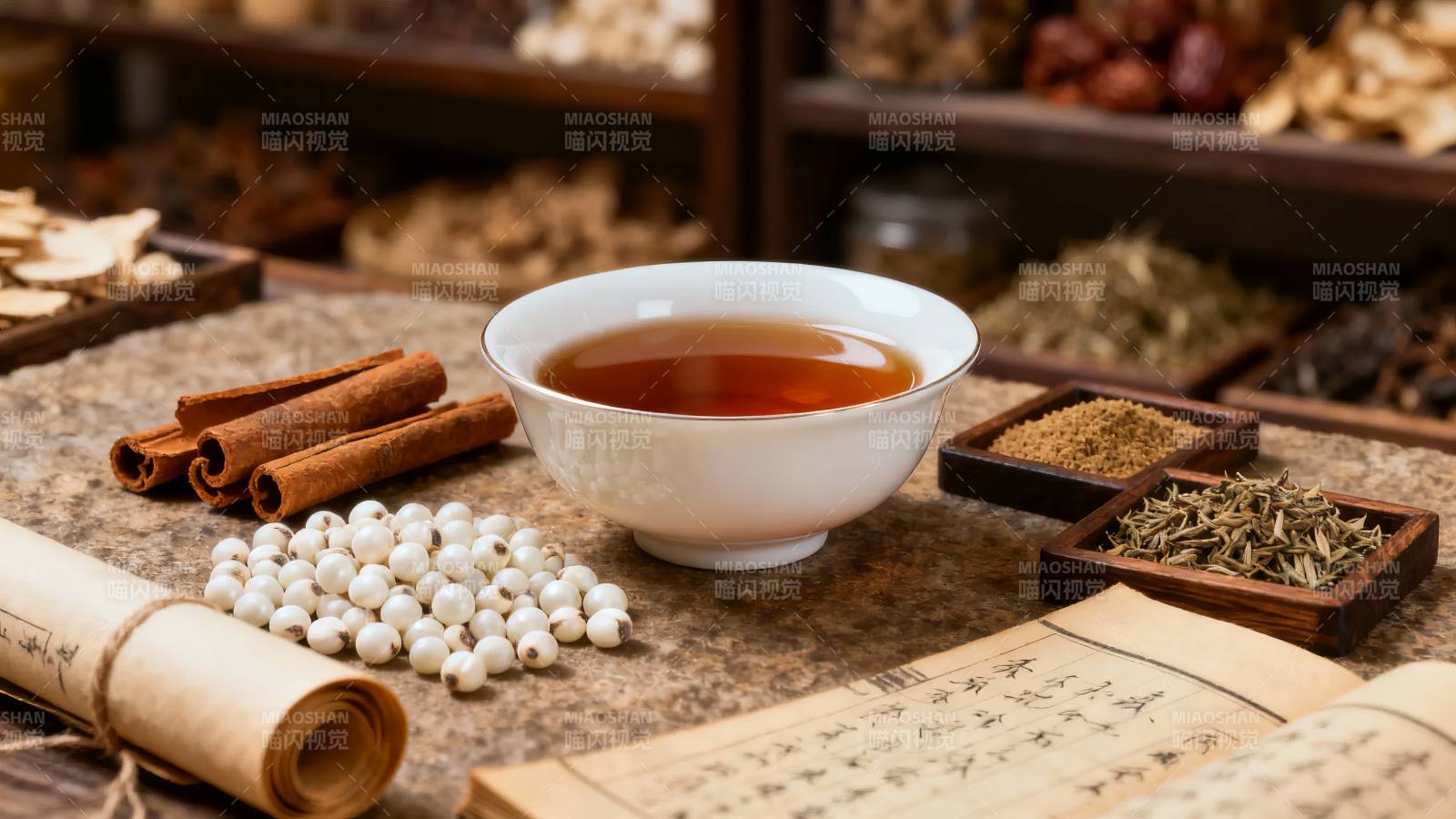 中药茶韵 古法养生图片