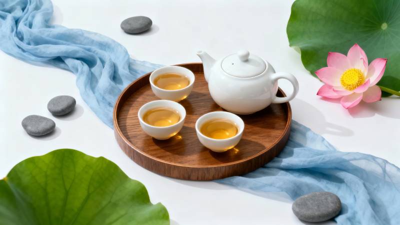 荷香茶韵 静享禅意时光图片
