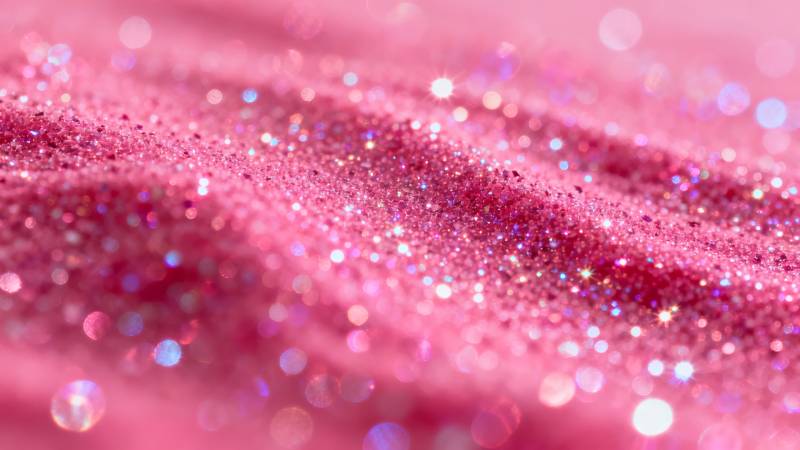 粉色 glitter 梦幻波光图片
