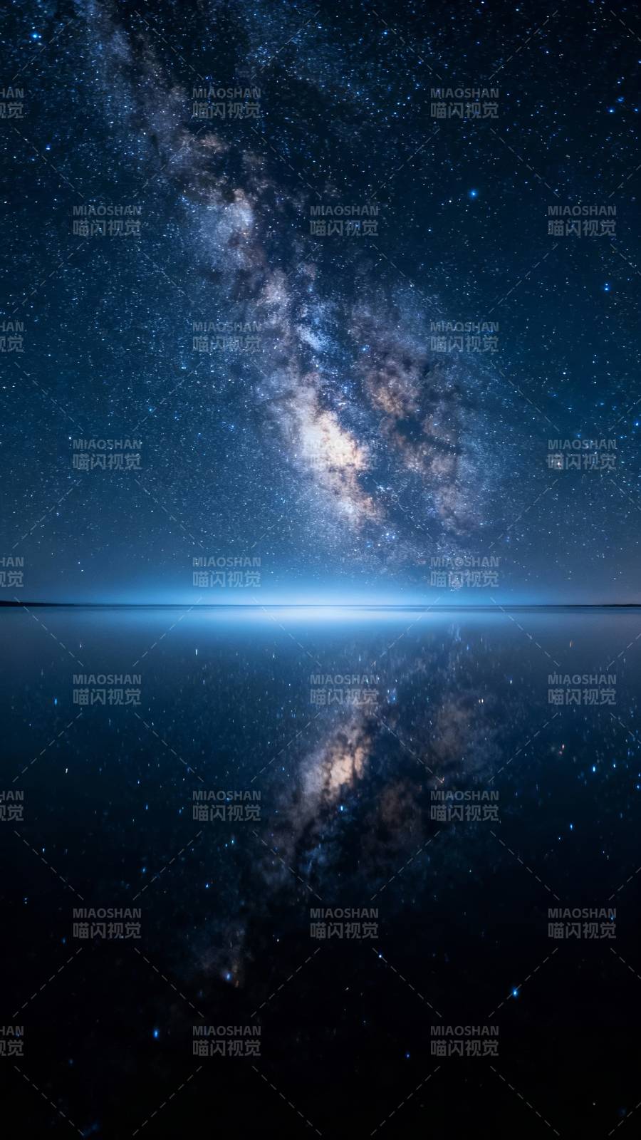 银河倒映 星海无垠图片