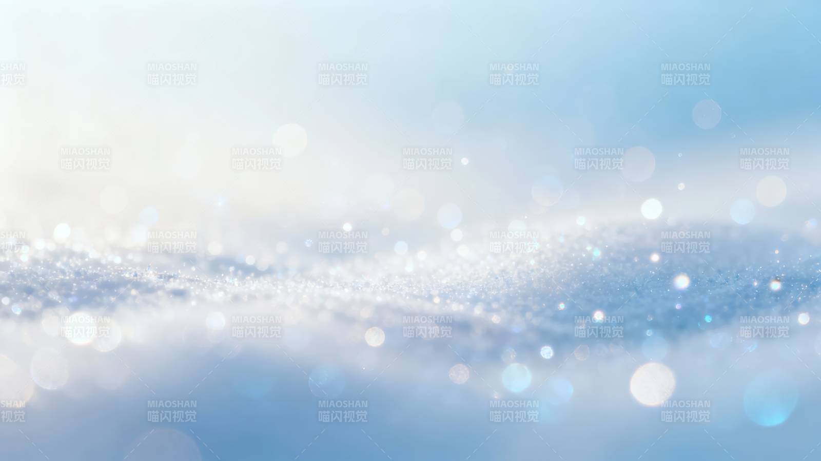 梦幻蓝白光斑背景图片