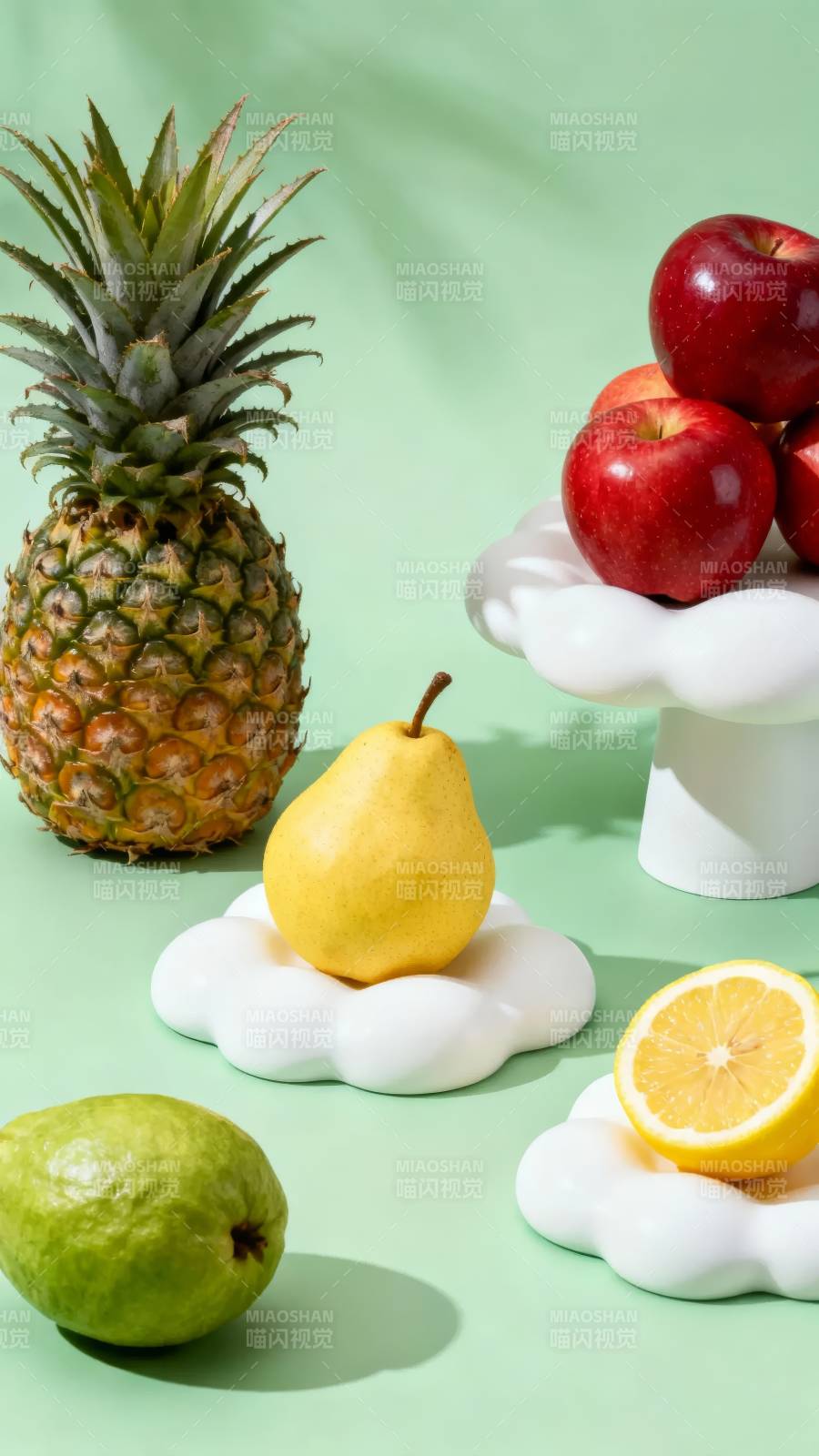 鲜果静物 清新绿意图片