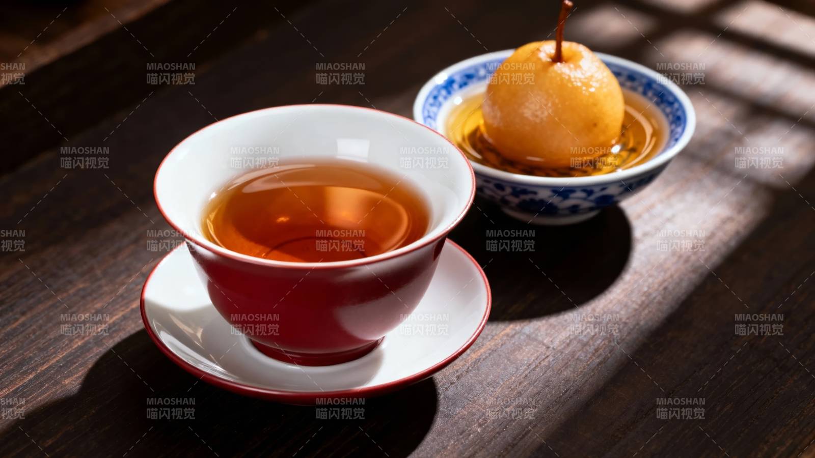 茶伴梨 静享午后时光图片