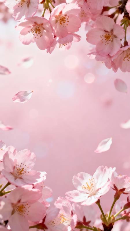 樱花飞舞 春日浪漫图片