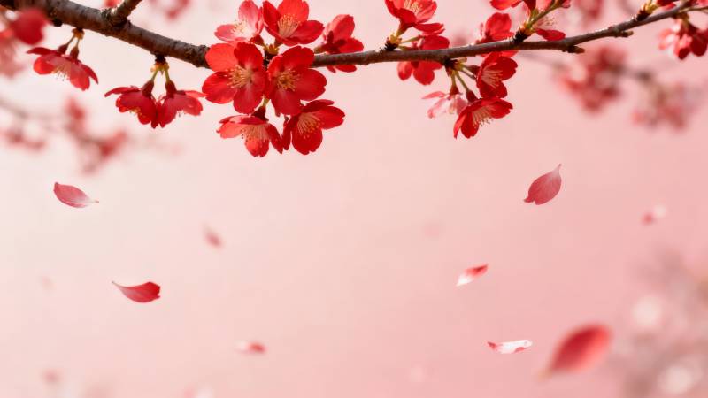 樱花飞舞 春意盎然图片