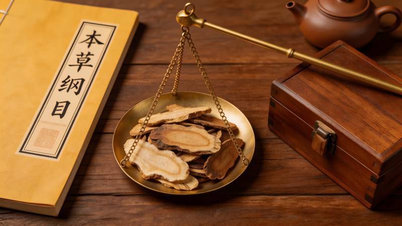 本草纲目与中药秤图片