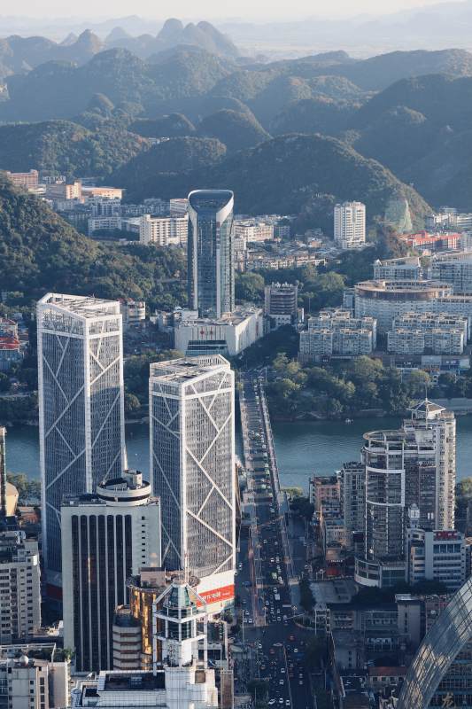 山城现代都市风光图片