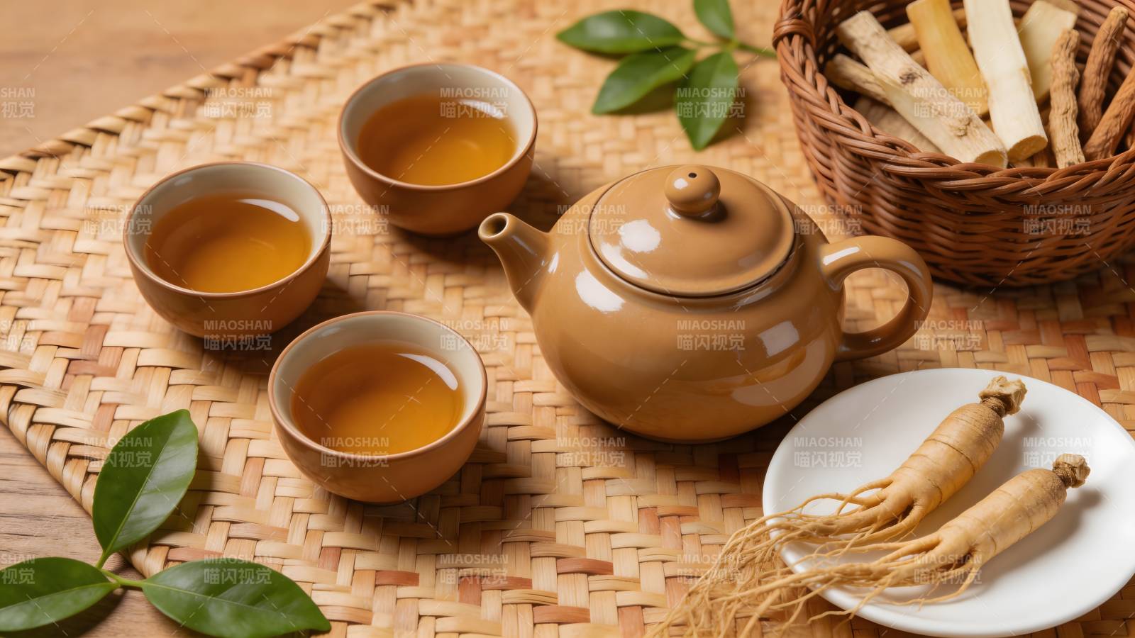 人参茶韵 养生雅集图片