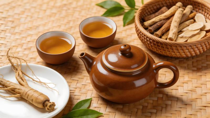 人参茶韵 养生雅集图片