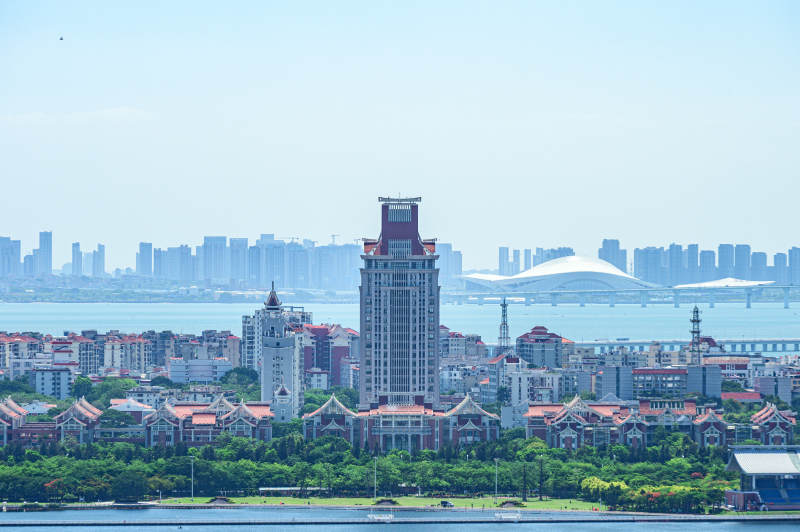 厦门城市风光全景图图片