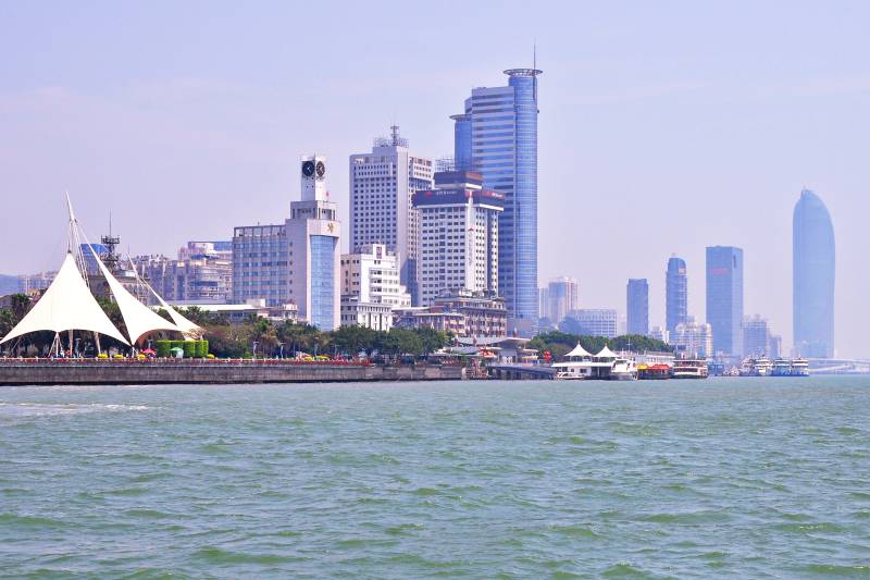 福建厦门滨海风光图片