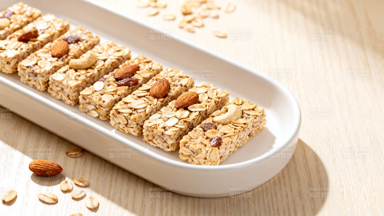 燕麦坚果能量棒 健康轻食选图片