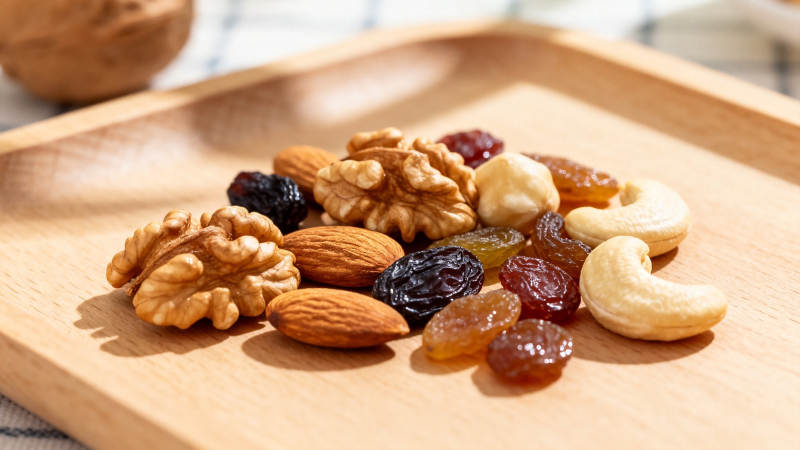 坚果果干混合拼盘图片