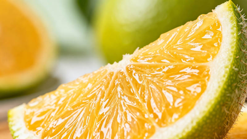 鲜橙切片 汁水饱满诱人图片