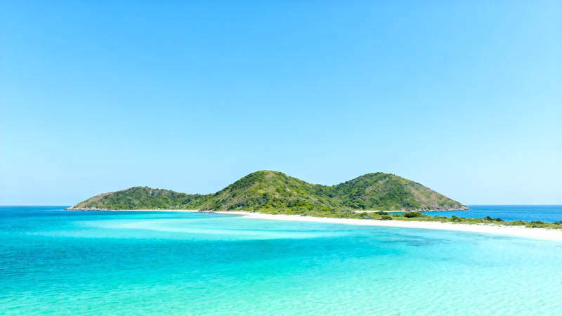 碧海青山 热带岛屿风光图片