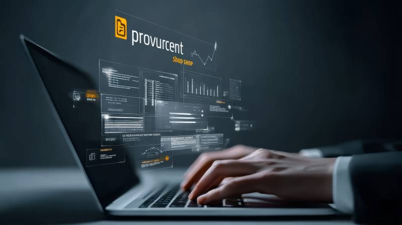Provrcent数据可视化操作界面图片