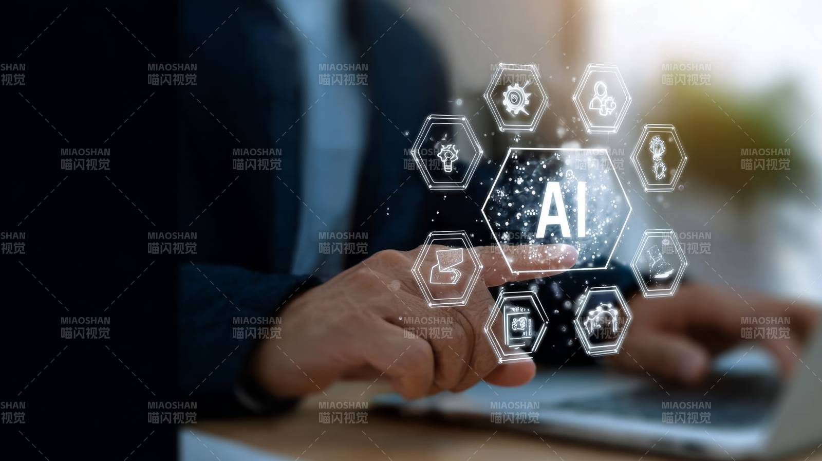 AI科技触手可及图片