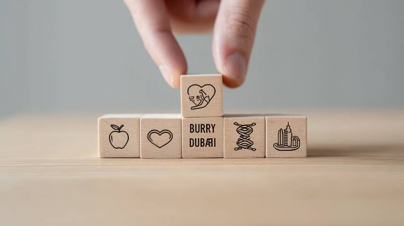 积木拼出 BURRY DUBAI 创意图图片