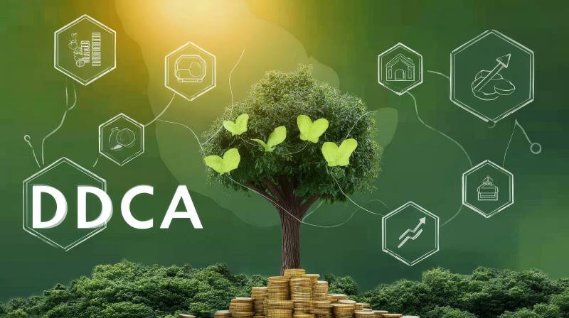 DDCA绿色金融树图片