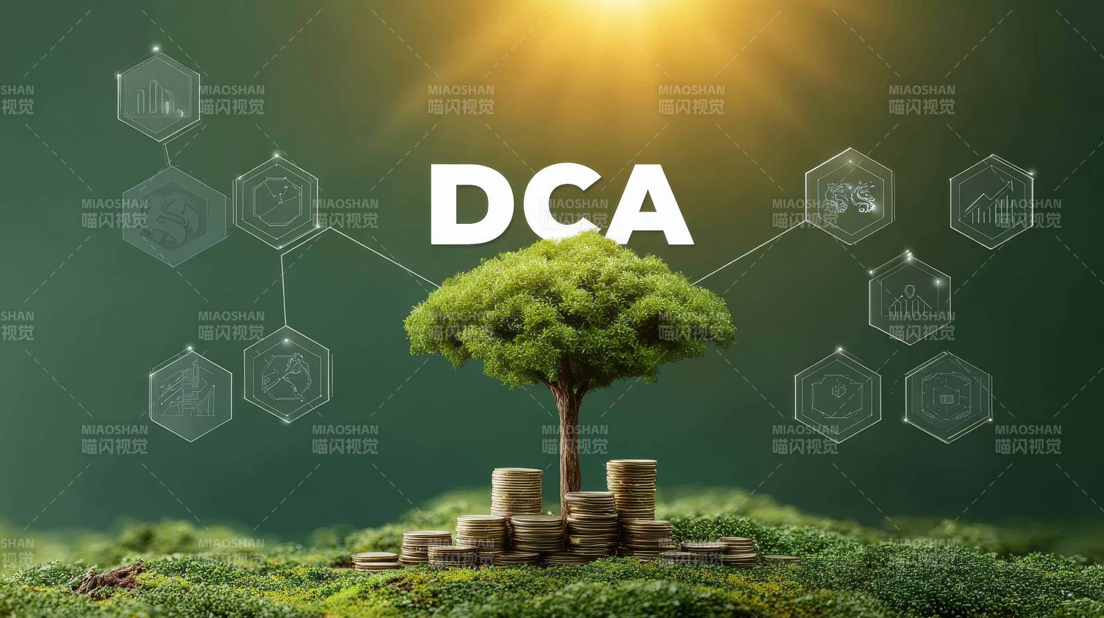DCA定投 财富之树成长图图片