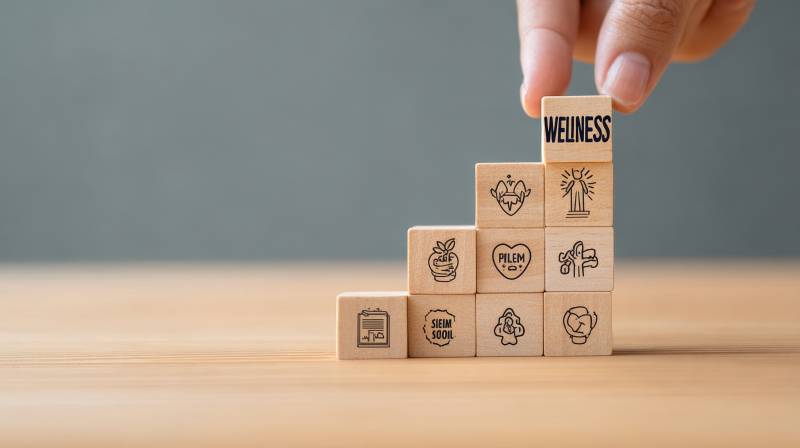 wellness阶梯 健康逐级升图片