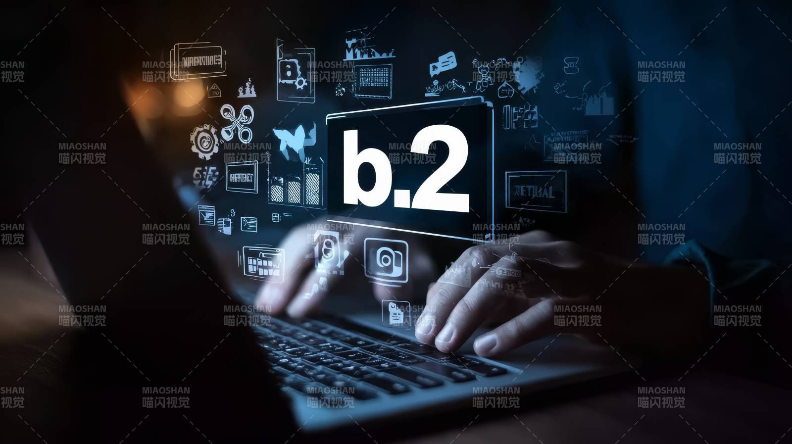 b 数字科技未来图片