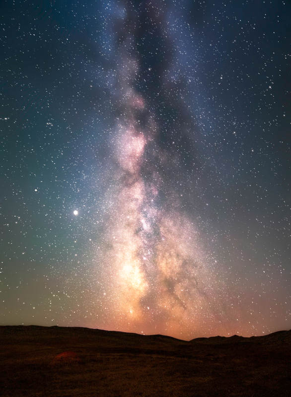 银河垂落 星野无垠图片