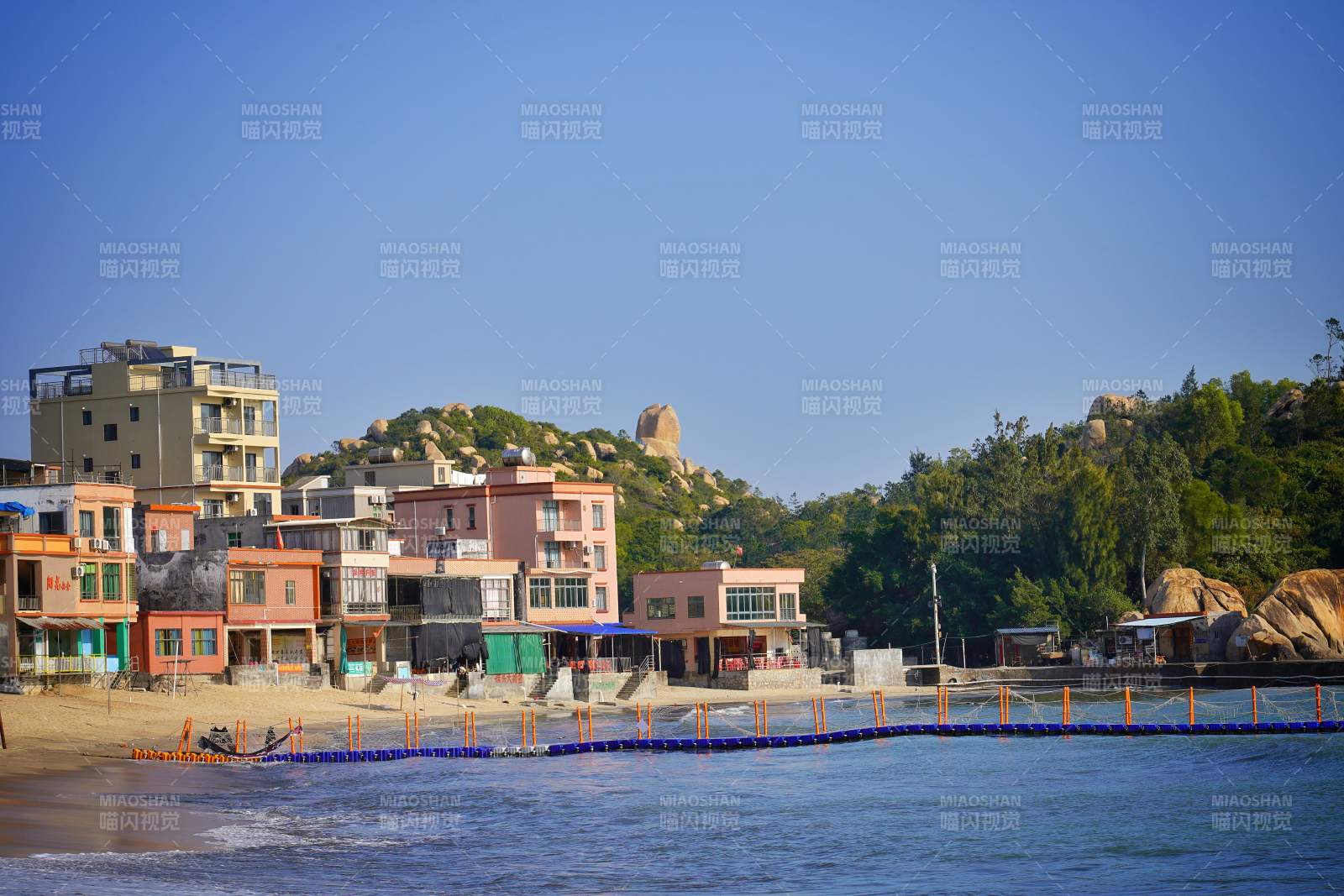 海滨小镇风光图片