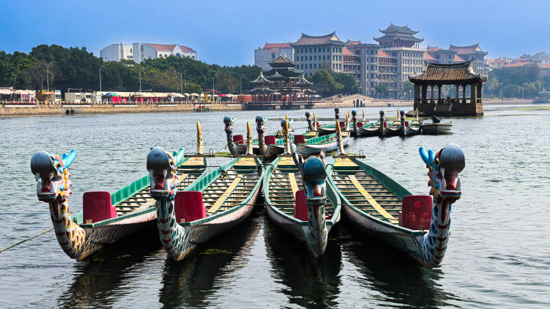 龙舟竞渡 古韵今风图片
