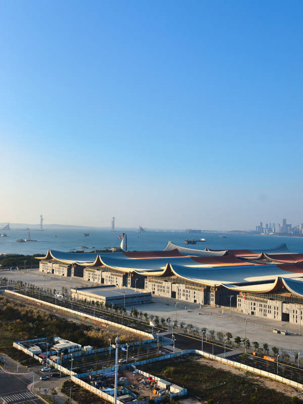 滨海新城 现代建筑群图片