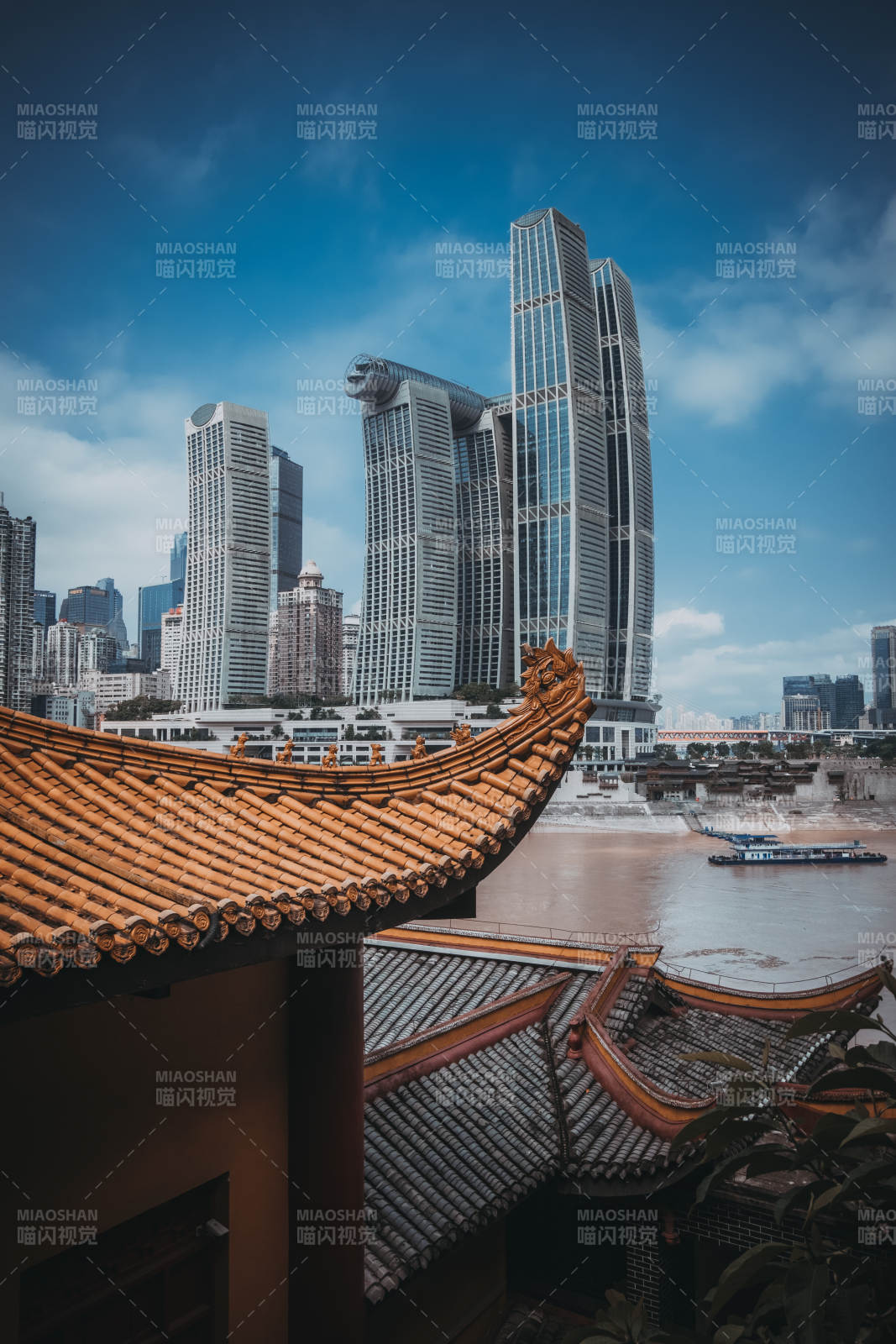 古韵今风 重庆天际线图片