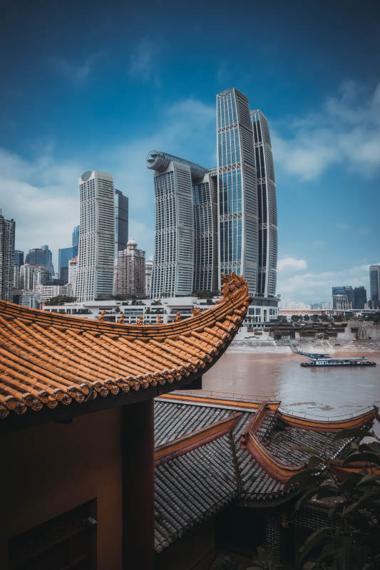 古韵今风 重庆天际线图片