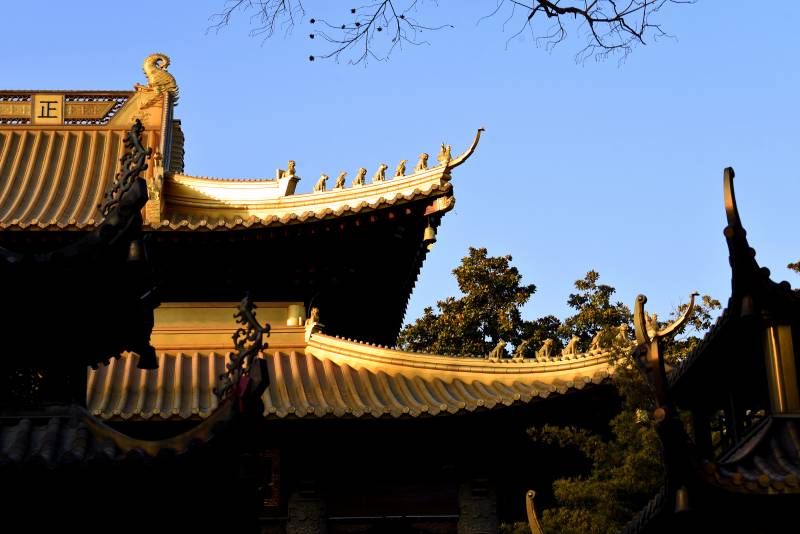 安徽芜湖小九华广济寺古建筑图片