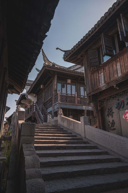 古巷石阶 江南旧梦图片