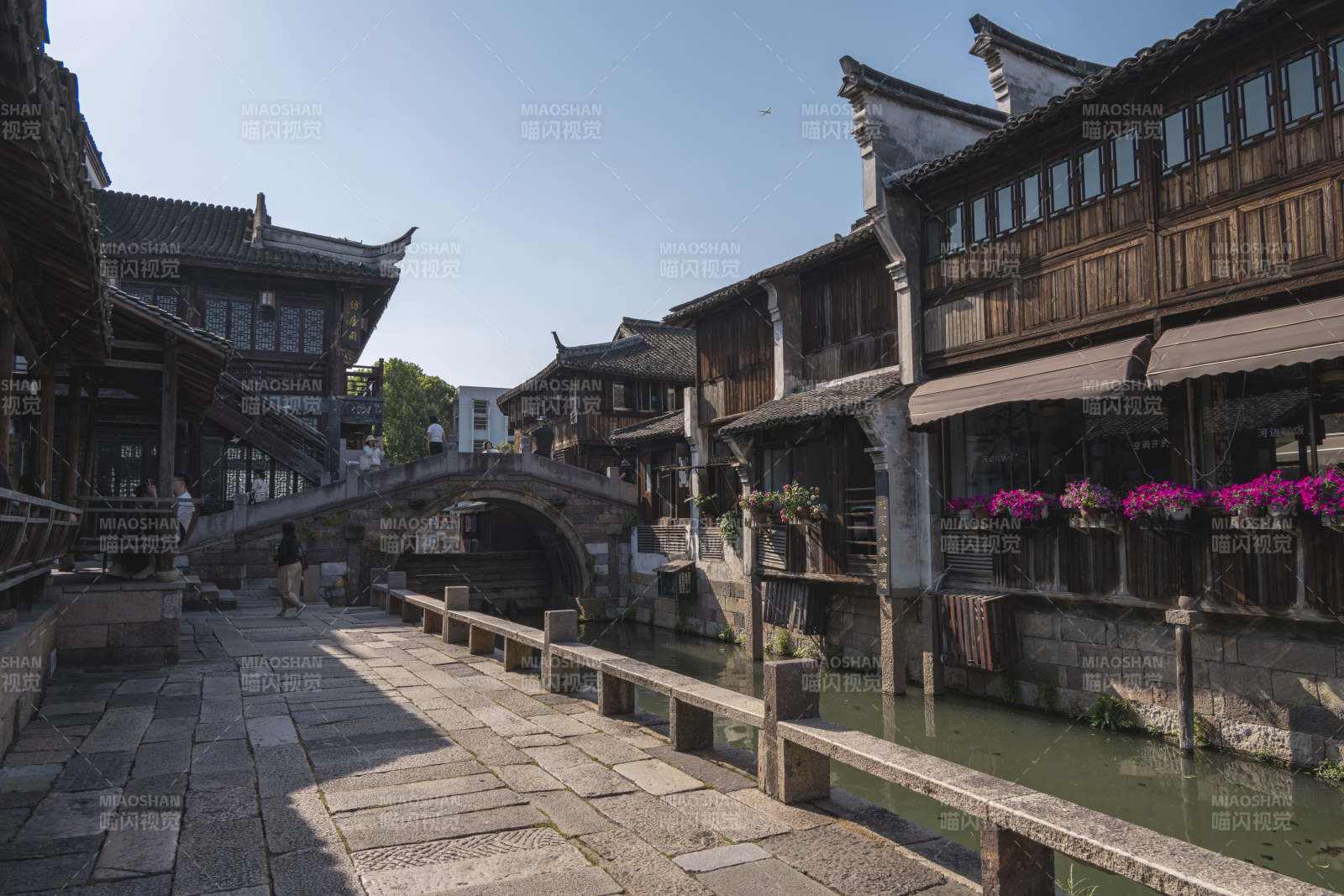 浙江乌镇南栅景区传统民居图片