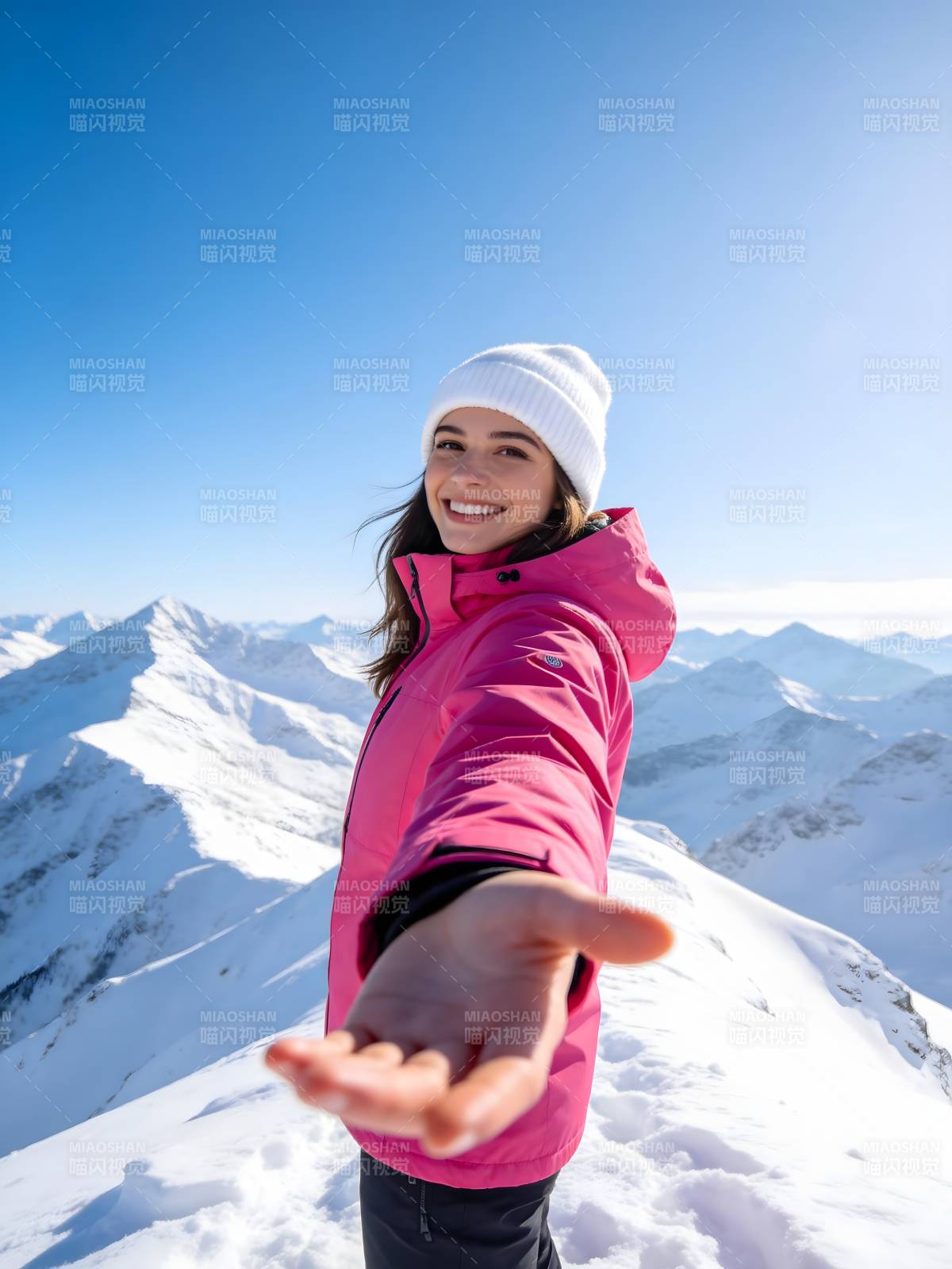 雪山之巅 伸手邀你同行图片