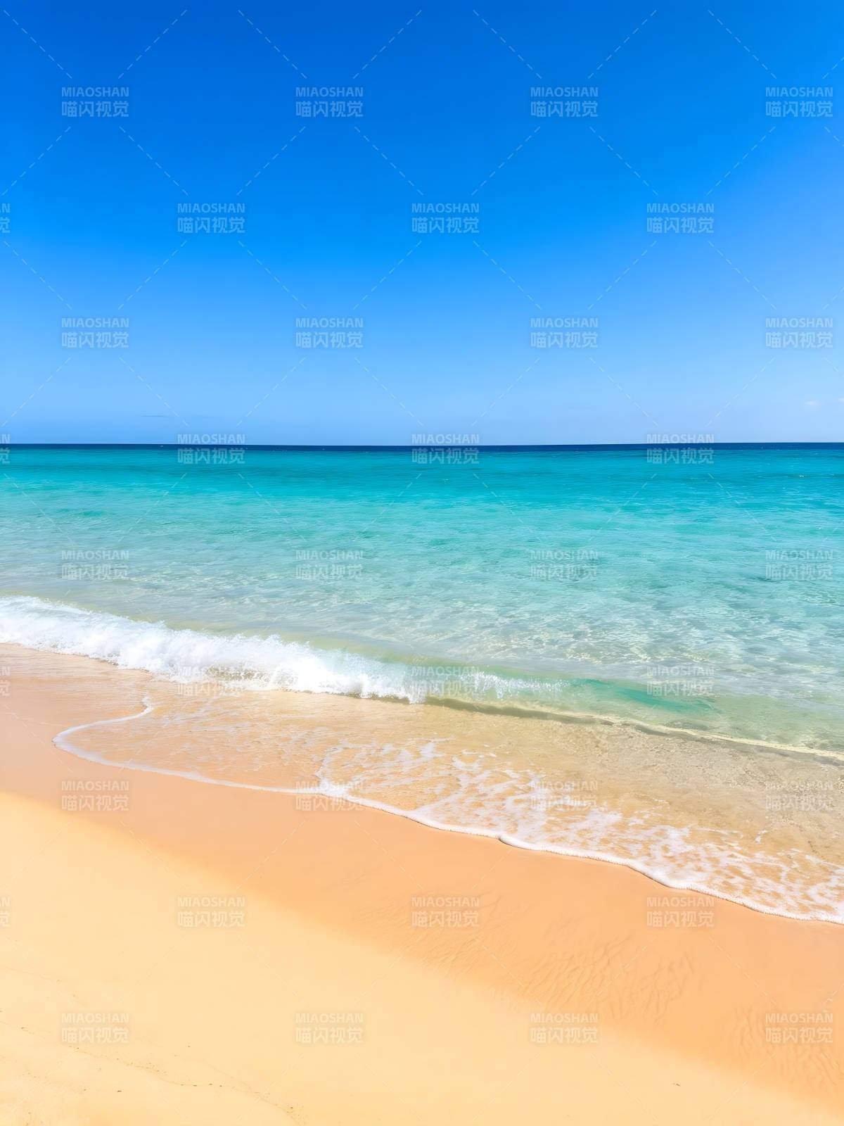 碧海金沙 晴空万里图片
