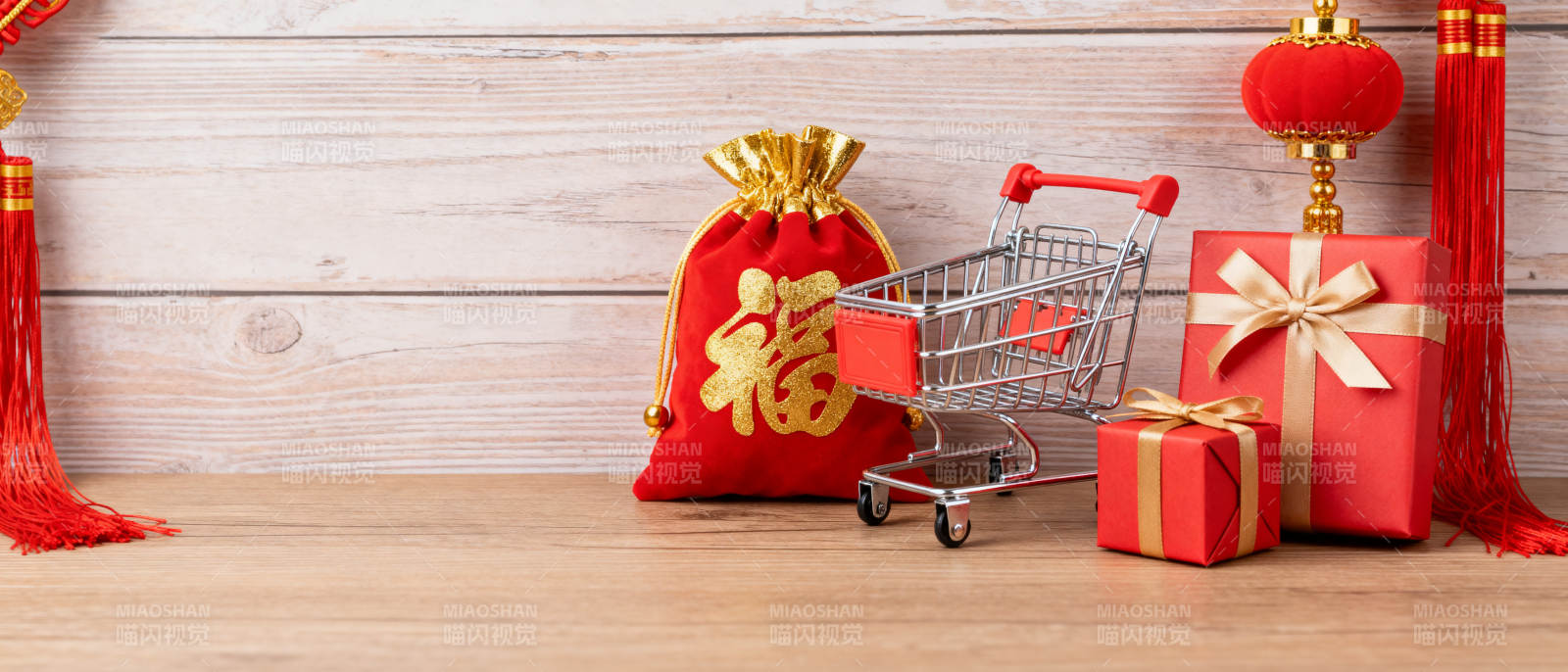 春节购物 福袋礼盒迎新春图片