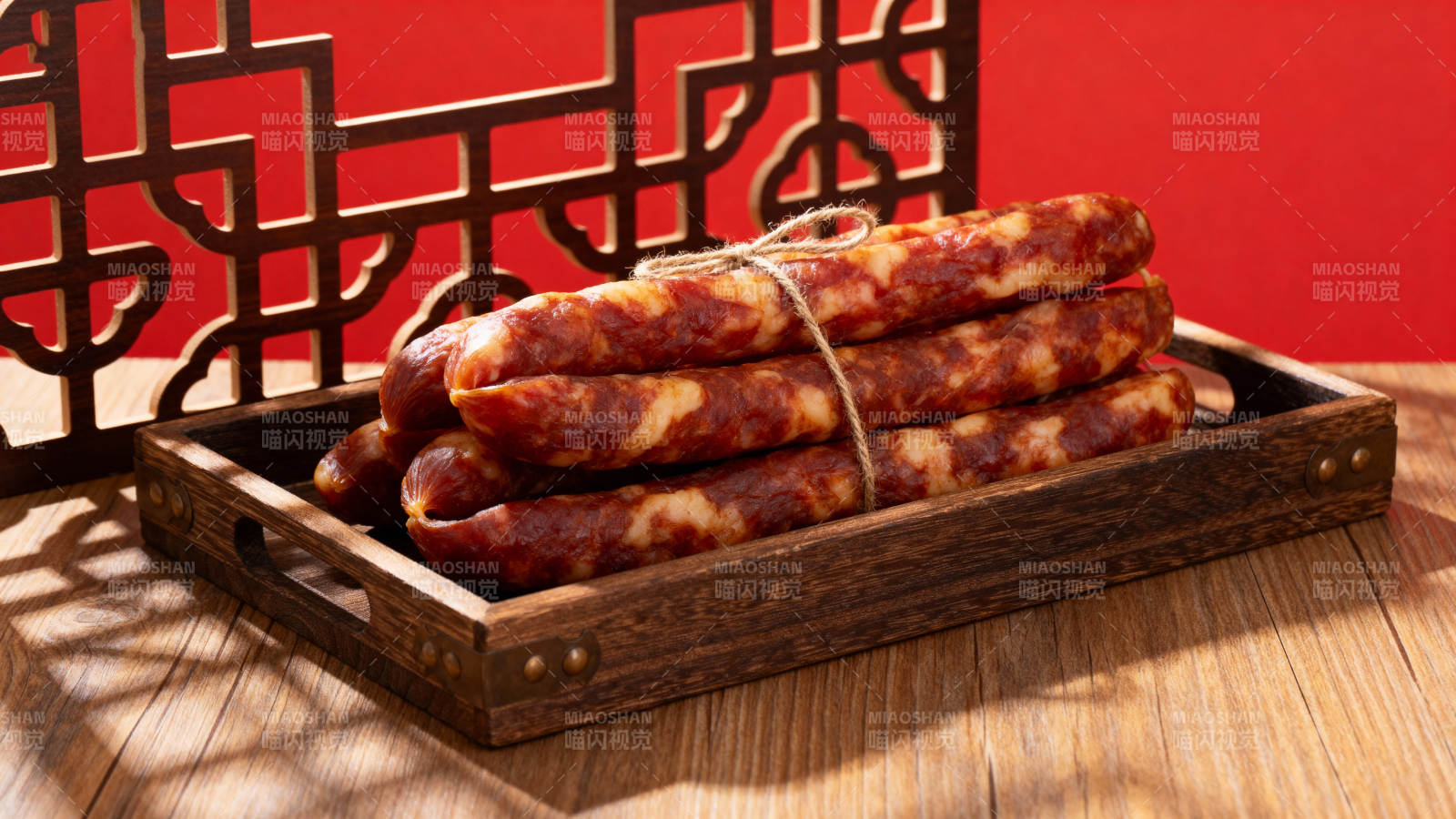 中式腊肠 传统风味图片