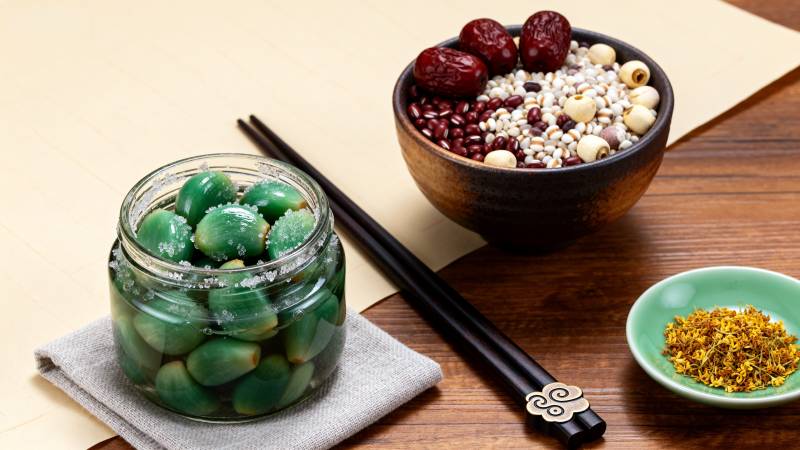 腊八粥配腊八蒜 年味浓图片