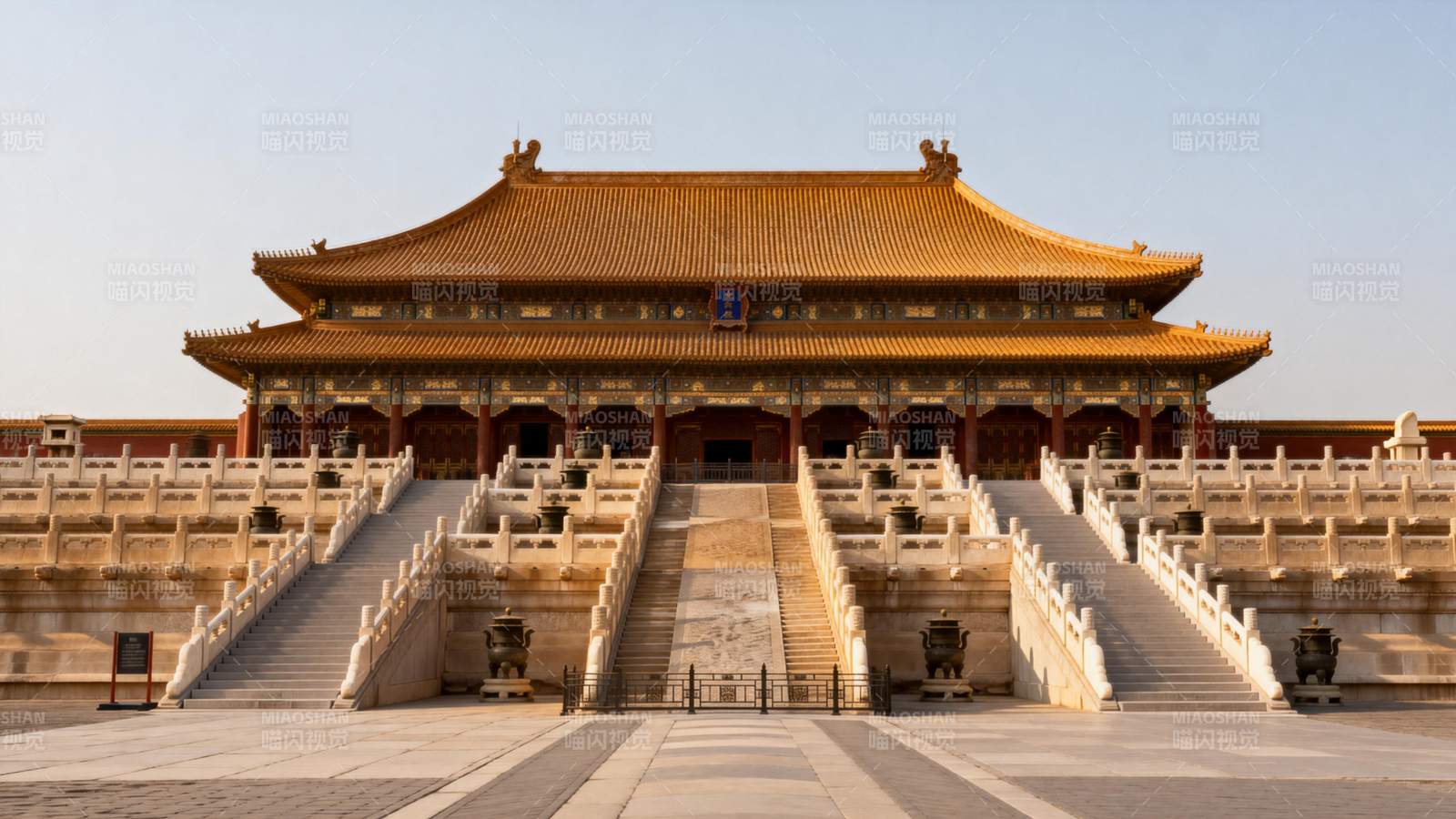 故宫太和殿全景图图片