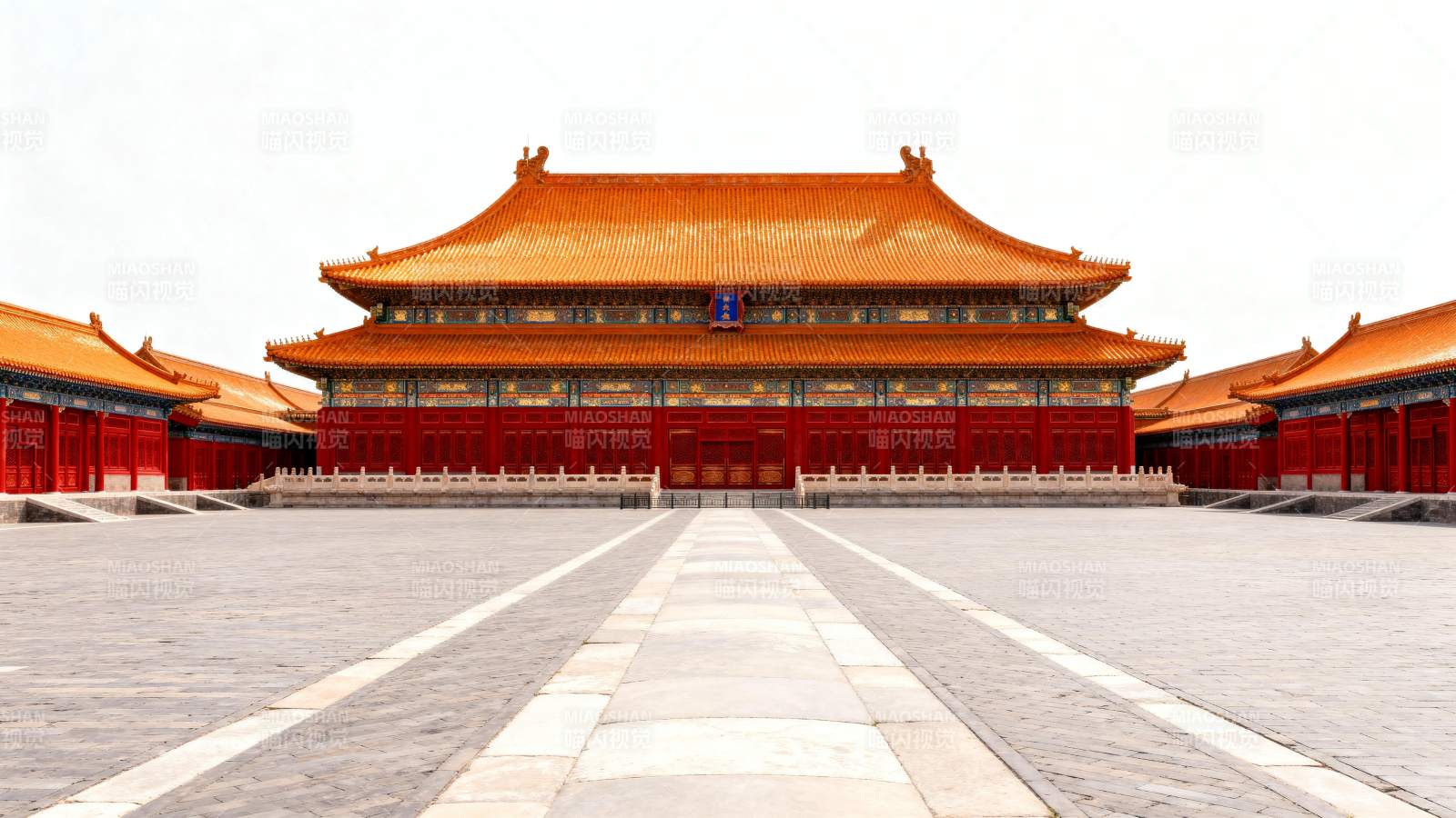 故宫太和殿全景图图片