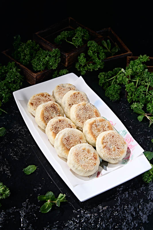 香烤手工酥脆红糖门钉饼图片