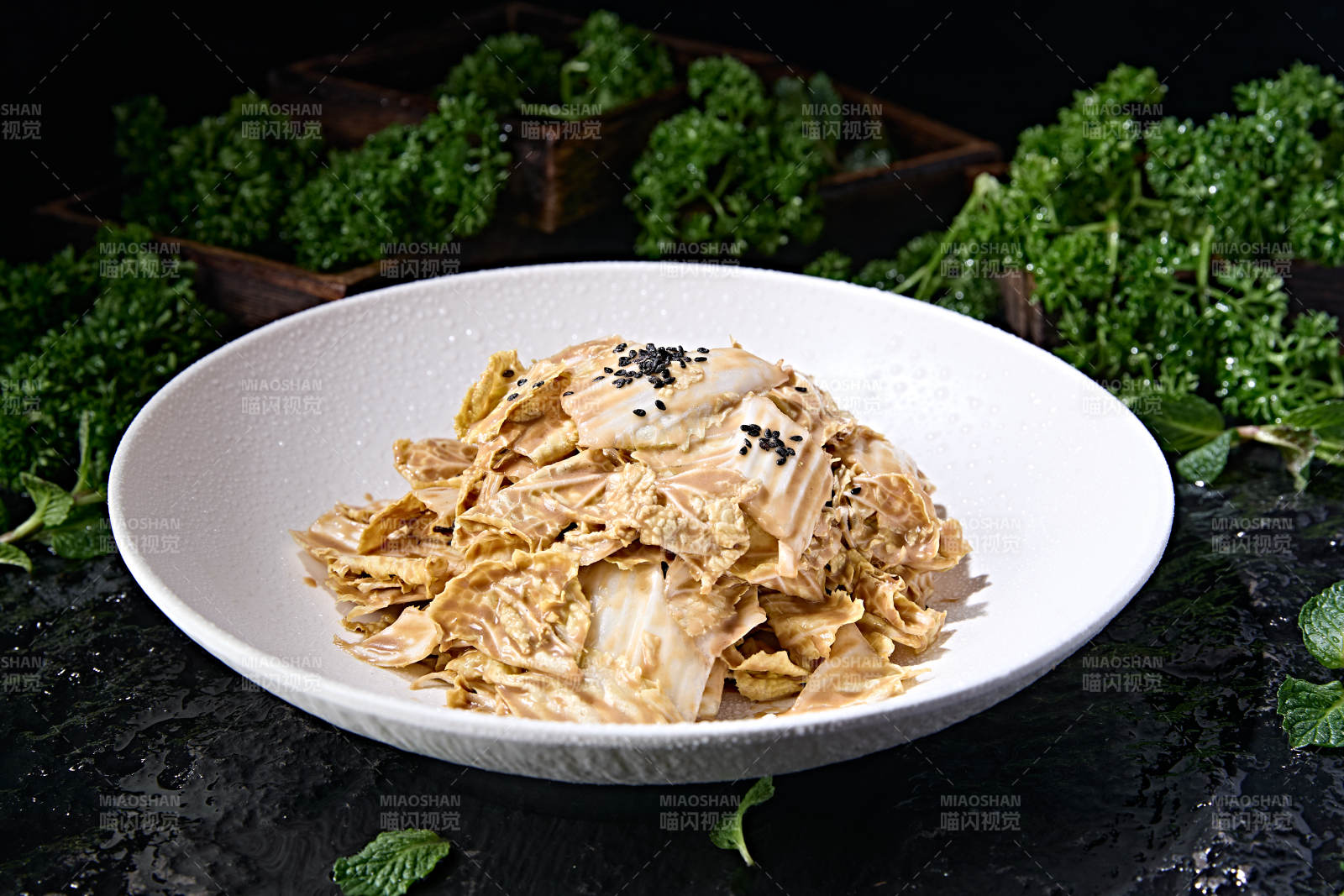 老北京凉菜乾隆白菜图片