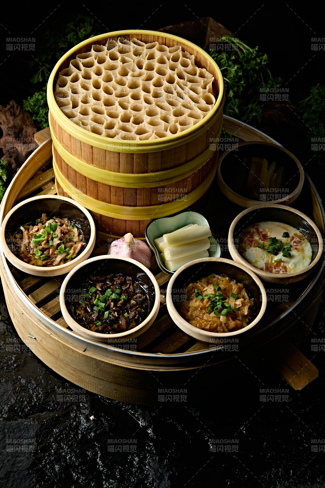 张垣美食粗粮健康的蒸莜面窝窝图片